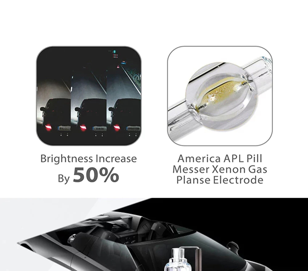 Ampolletas Xenón Hid D2s-d2r / D4s-d4r 4300k, 8000k, 6000K el par - Imagen 6