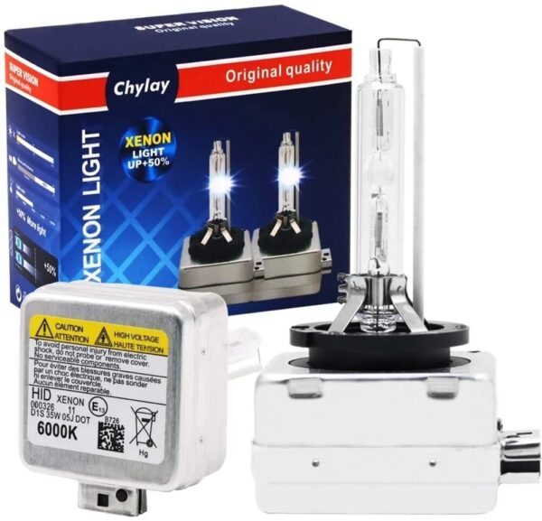 Ampolletas D1s Xenon , Blanco Puro, 4300k, 6000k - 8000K el Par (2)