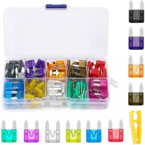 Kit Mini Fusibles Automotriz Auto 120 Unid Mas Extractor