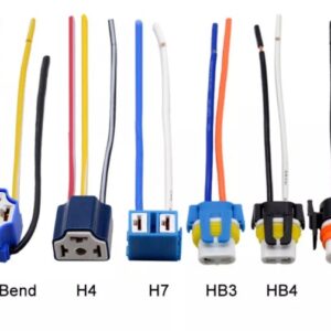 X2 Conector H1,h4,hb3/9005,hb4/9006,h11/h8/h9 De Porcelana