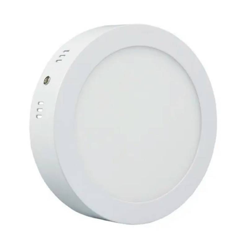 Plafón Led Redondo Sobrepuesto Blanco 6w SEC