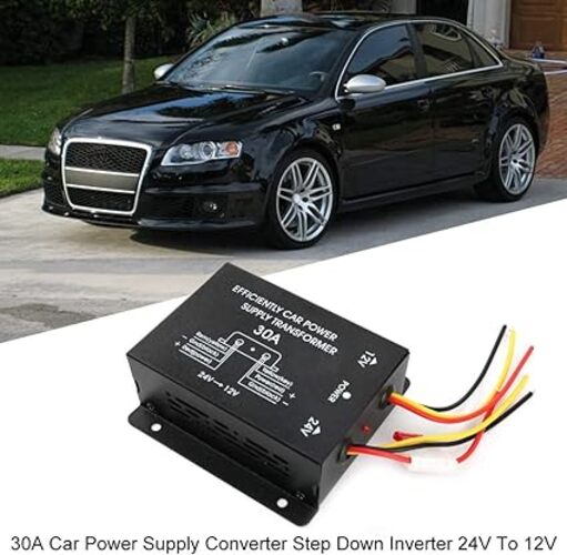 Inversor De Voltaje 24vol A 12 Volt 30 Amperios - Imagen 2