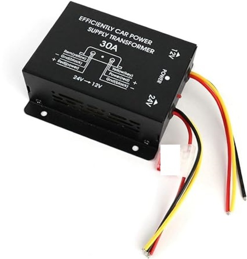 Inversor De Voltaje 24vol A 12 Volt 30 Amperios - Imagen 3