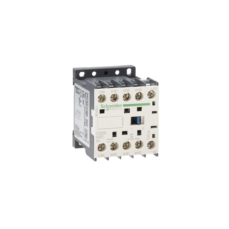 Contactor CA3KN40BD Schneider Electric, 4 NA, 10A