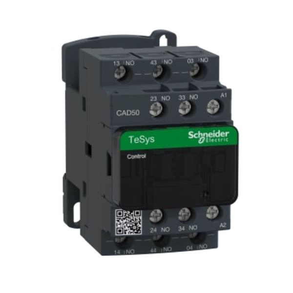 Contactor Schneider Serie Cad50b7c 24vac 50/60hz