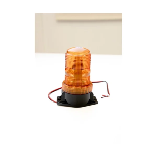 Baliza Led Estroboscopicas Ámbar 12/24v Maquina Vehículo Seguridad - Imagen 2