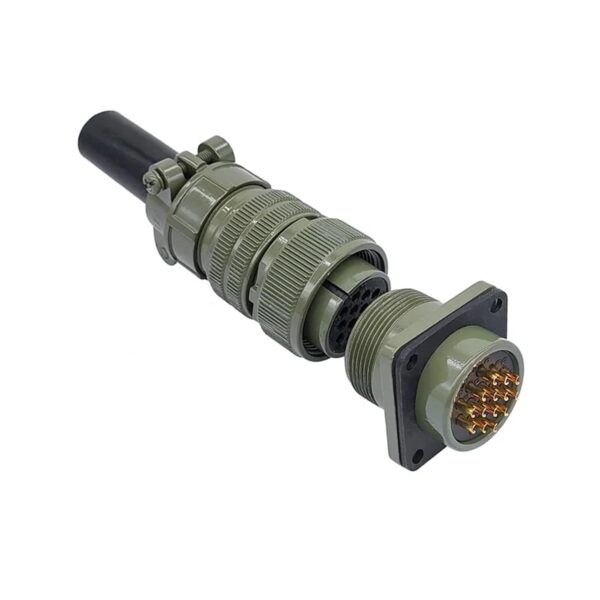 conector circular 14 Pines enchufe Macho y Hembra serie Militar 5015 STD MIL-C - Imagen 2