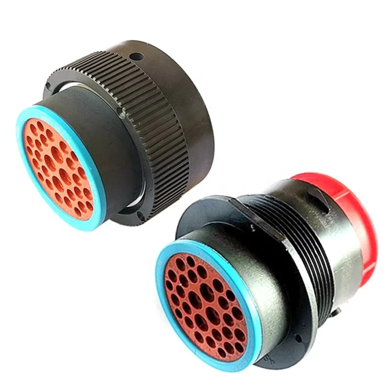 Conector circular Deutsch Enchufe macho y hembra 29 Pines, serie HDP, HDP24-24-29SE, HDP26-24-29PE