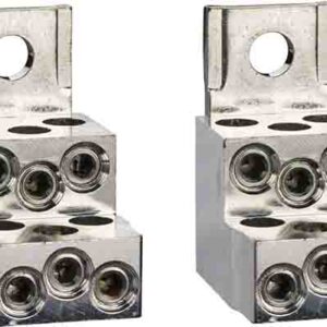 Set 4 Bornes Conector Schneider Electric LV429249 para uso con 6 cables 1,5 mm²→ 35 mm²