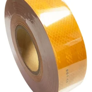 Cinta Reflectante Ambar Amarillo 2 PuLG X 45 Mts Cert Dot-c2
