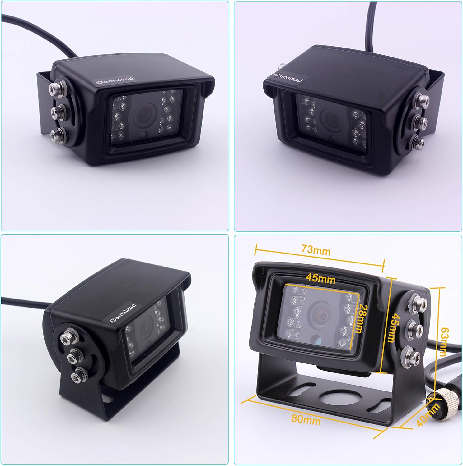 Camara Heavy Duty Full Hd 1080p + 10 Mts Cable Plug Aviación - Imagen 6