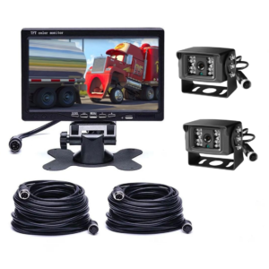 Kit Monitor 7 PLG, Dvr + Rollo X 15mts Camión, Bus 12-24vdc