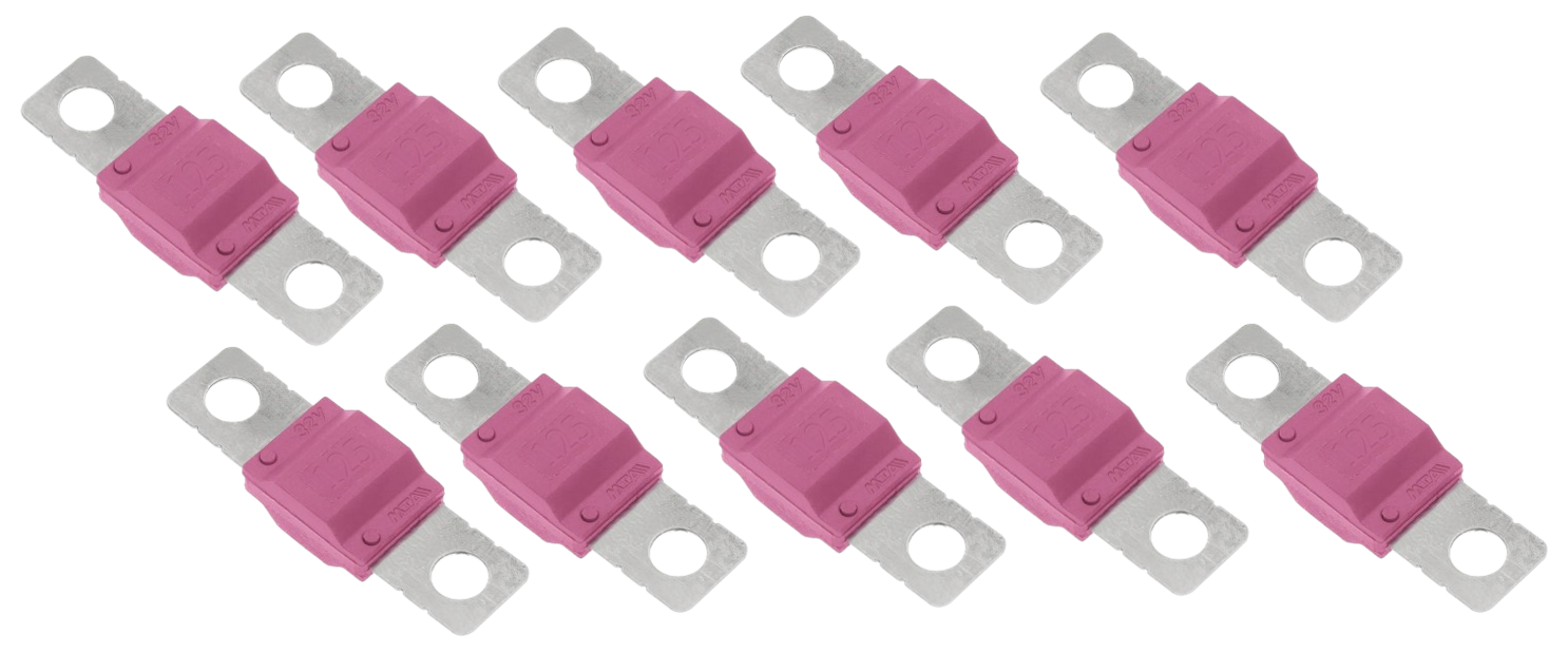 Fusible MIDI Para Protección De Batería 125a 32v Pack 10und