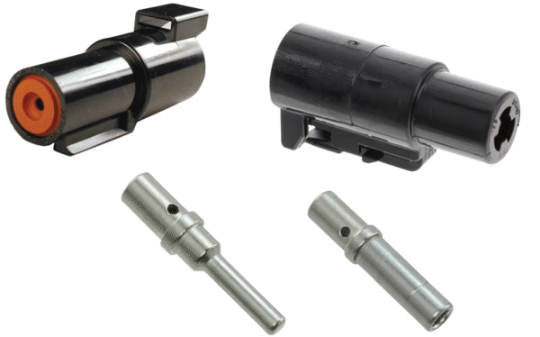 Conector Deutsch Serie Dthd De 1 Pin Polo 12-14 Awg