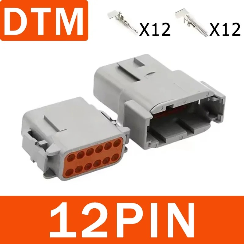 Kit caja de 85 pzas Enchufes Serie Dtm Conector Deutsch 2, 3, 4, 6, 8, 12 - Imagen 8