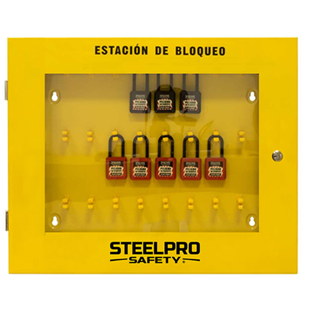 Caja Para Bloqueo De Llaves Grupal Estación De Bloqueo