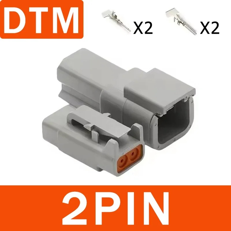 Kit caja de 85 pzas Enchufes Serie Dtm Conector Deutsch 2, 3, 4, 6, 8, 12 - Imagen 3