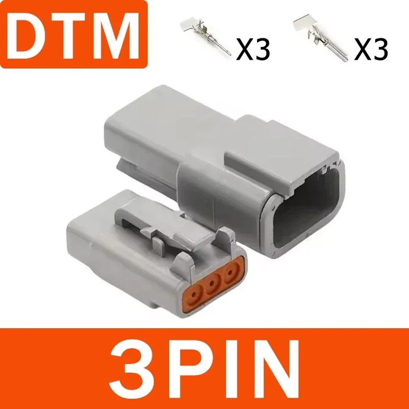 Kit caja de 85 pzas Enchufes Serie Dtm Conector Deutsch 2, 3, 4, 6, 8, 12 - Imagen 4