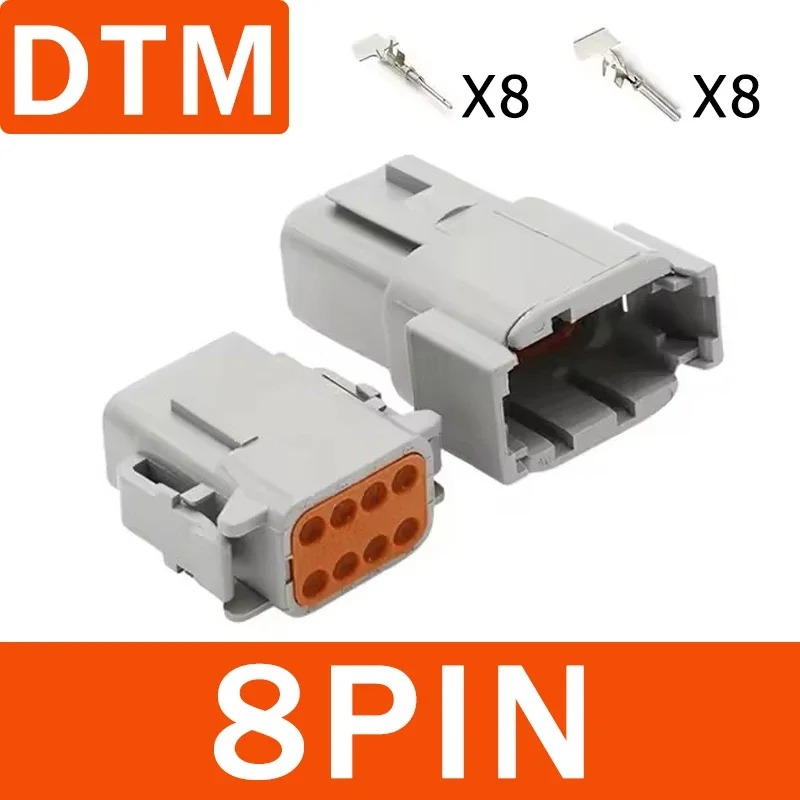 Kit caja de 85 pzas Enchufes Serie Dtm Conector Deutsch 2, 3, 4, 6, 8, 12 - Imagen 7