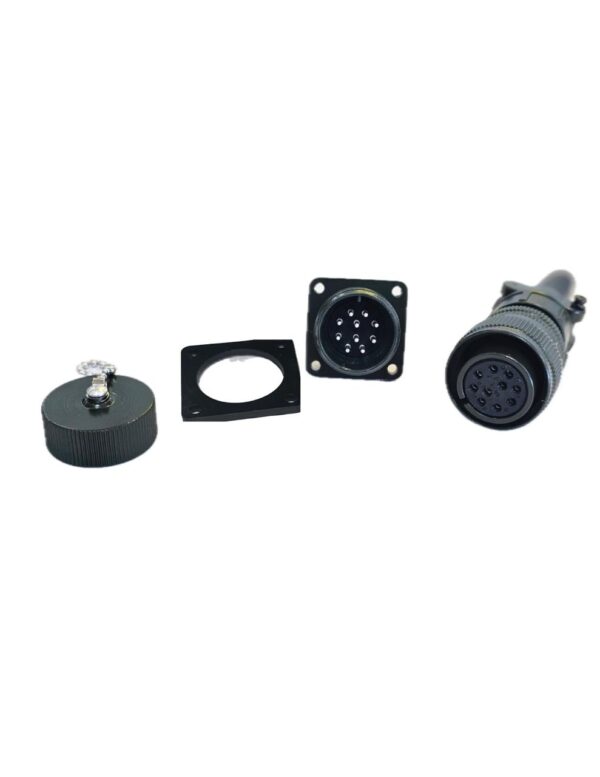 Kit Conector Circular 10 Vias Macho Hembra Serie Militar 5015