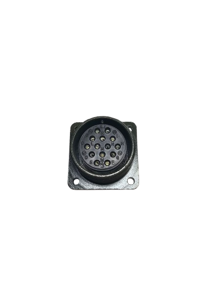 Conector Circular Militar 14 Pin MIL-DTL-5015 Recto Macho Base Hembra - Imagen 5