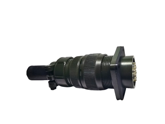 Conector Circular Militar 14 Pin MIL-DTL-5015 Recto Macho Base Hembra - Imagen 6