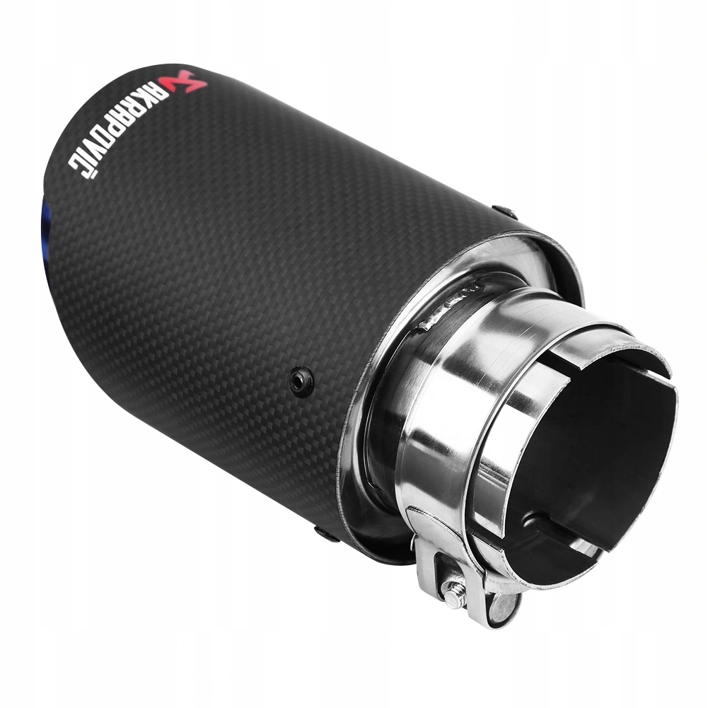 Cola Escape Acero Inoxidable Fibra Carbono Akrapovic - Imagen 3