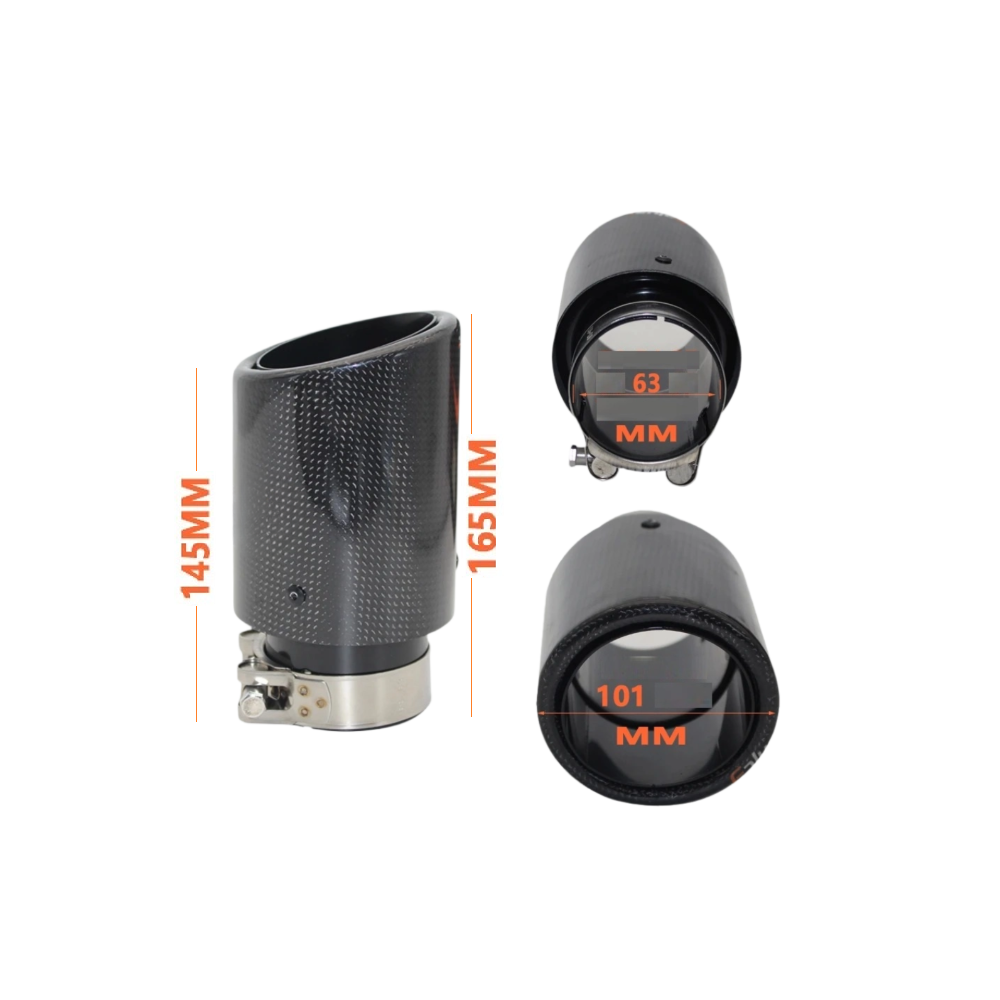 Cola Escape Acero Inoxidable Fibra Carbono Akrapovic - Imagen 2