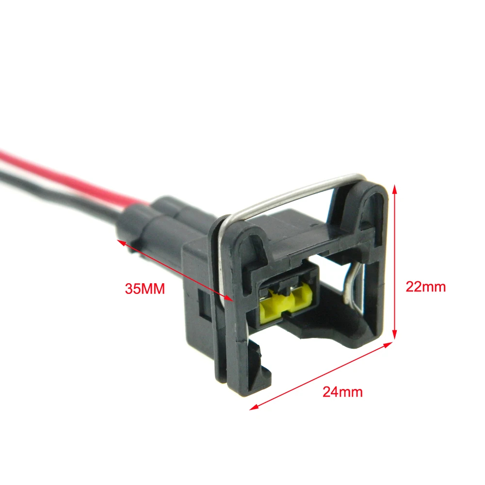 Conector Hembra De 2 Vías Para Inyector de combustible - Imagen 5