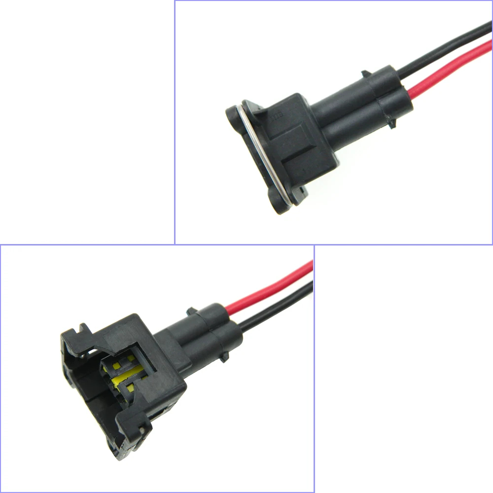Conector Hembra De 2 Vías Para Inyector de combustible - Imagen 3