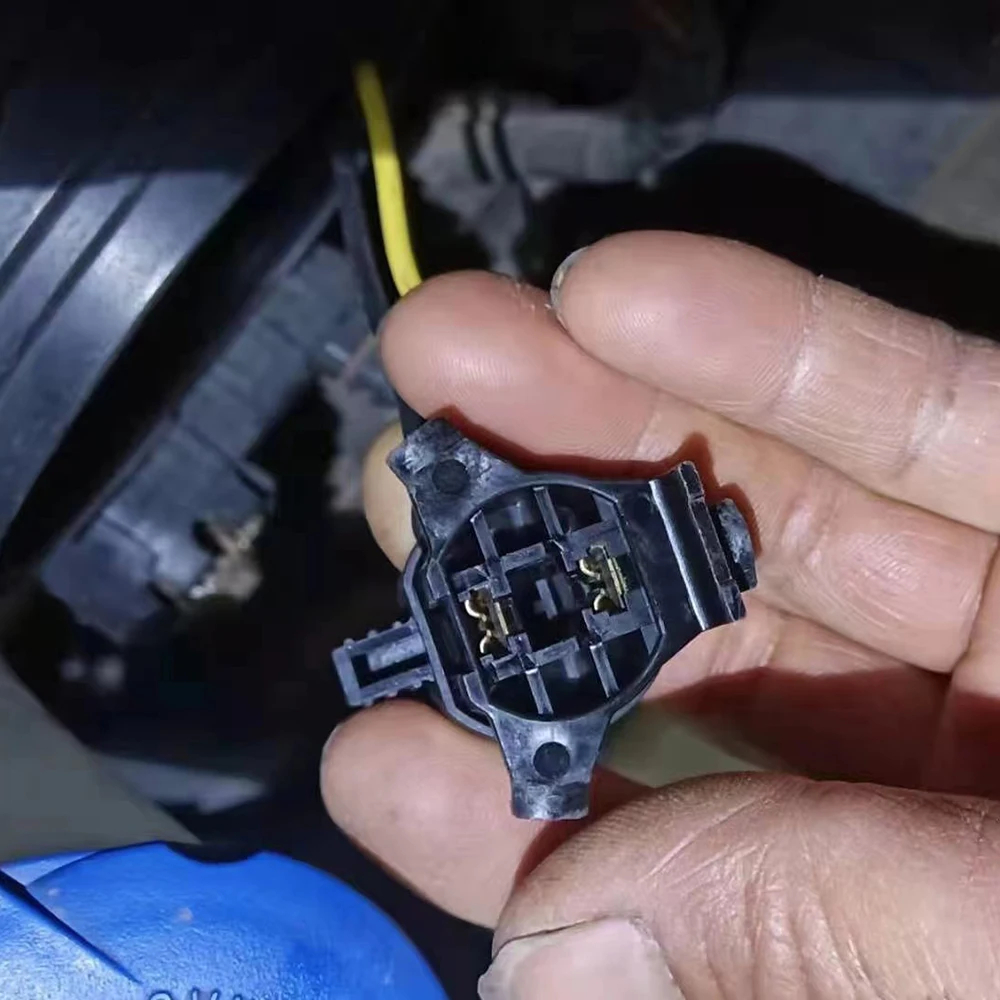 X2 Conector H7 Soporte Ampolleta Kia Hyundai Tucson Santa Fe Sonata Outlander - Imagen 2