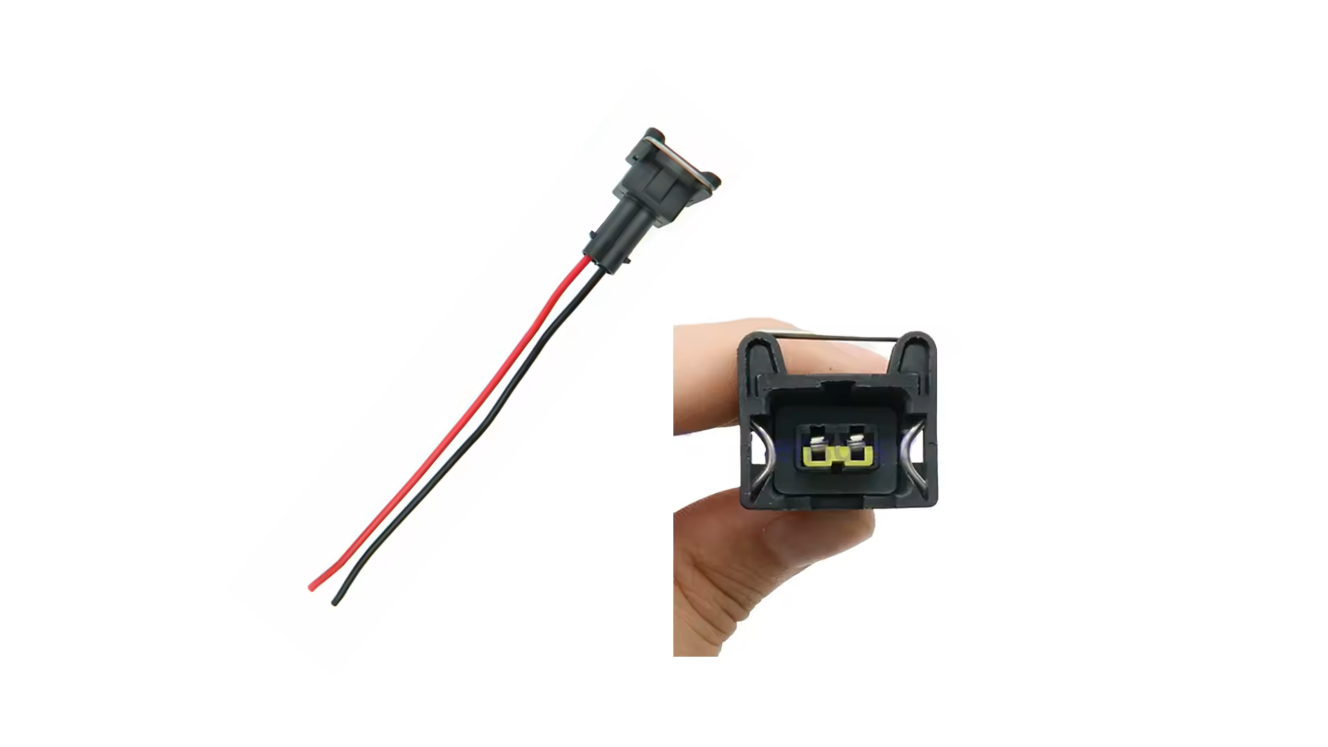 Conector Hembra De 2 Vías Para Inyector de combustible