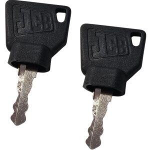 Llaves Encendido Excavadora, Retroexcavadora 3CX JCB  2pzas