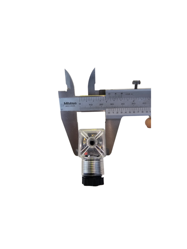 Conector Cuadrado Enchufe Solenoide Din VAC 220 - Imagen 4