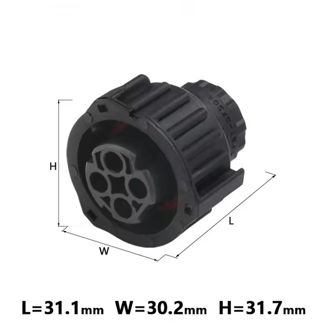CONECTOR CIRCULAR Deutsch COBERTURA CODO 90° 4 VIAS HEMBRA - Imagen 5