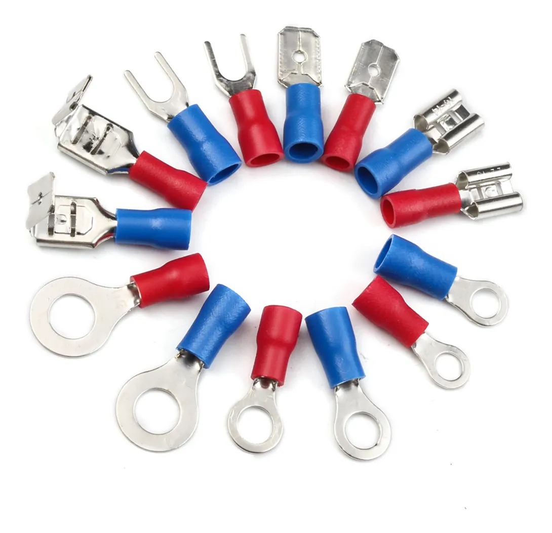 Kit Terminal Aislado Tipo Ojo Tipo U Tipo Paleta Para Cable Electrico - Imagen 3