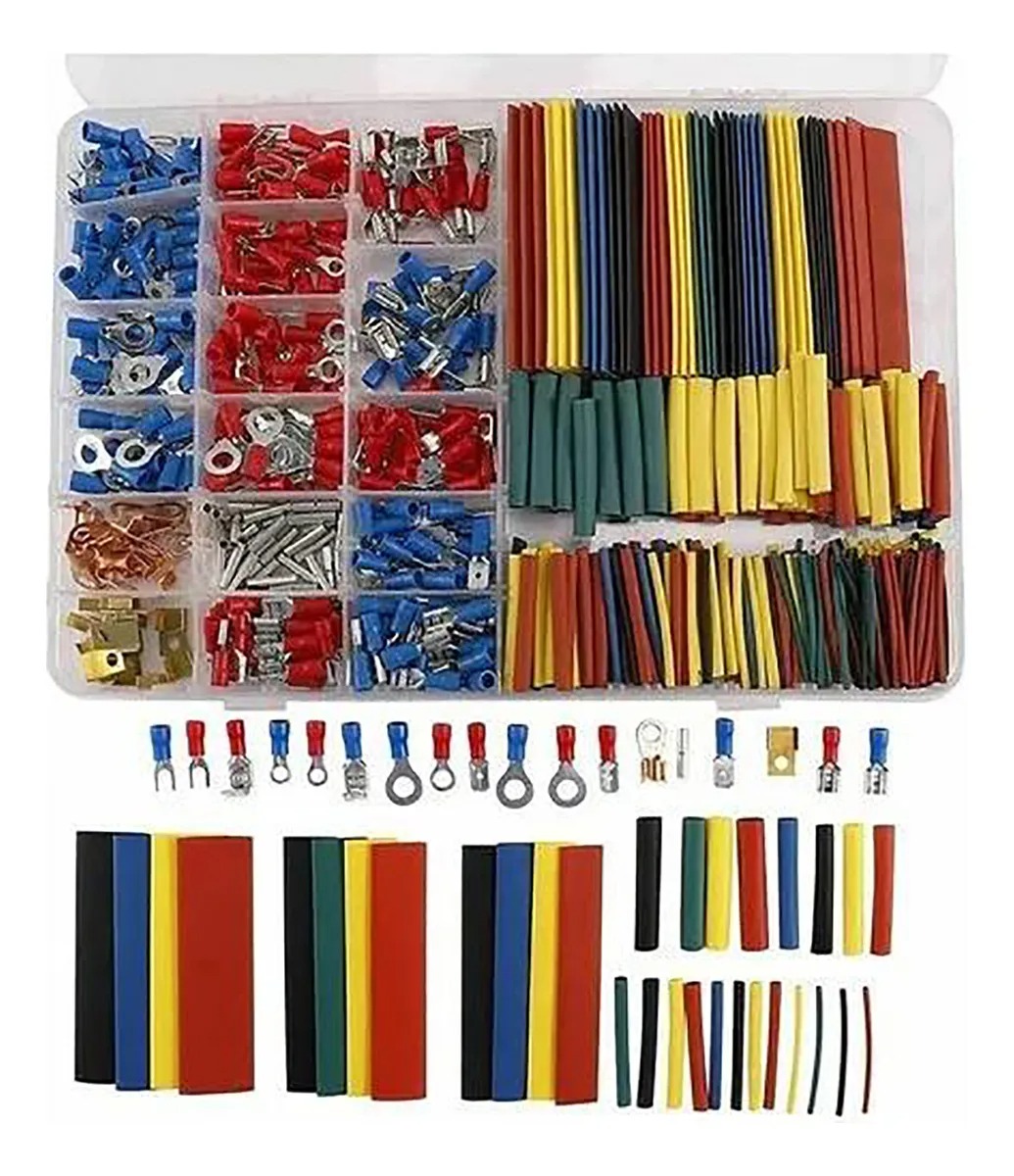 Kit Terminal Aislado Tipo Ojo Tipo U Tipo Paleta Para Cable Electrico - Imagen 5