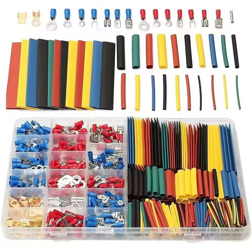 Kit Terminal Aislado Tipo Ojo Tipo U Tipo Paleta Para Cable Electrico