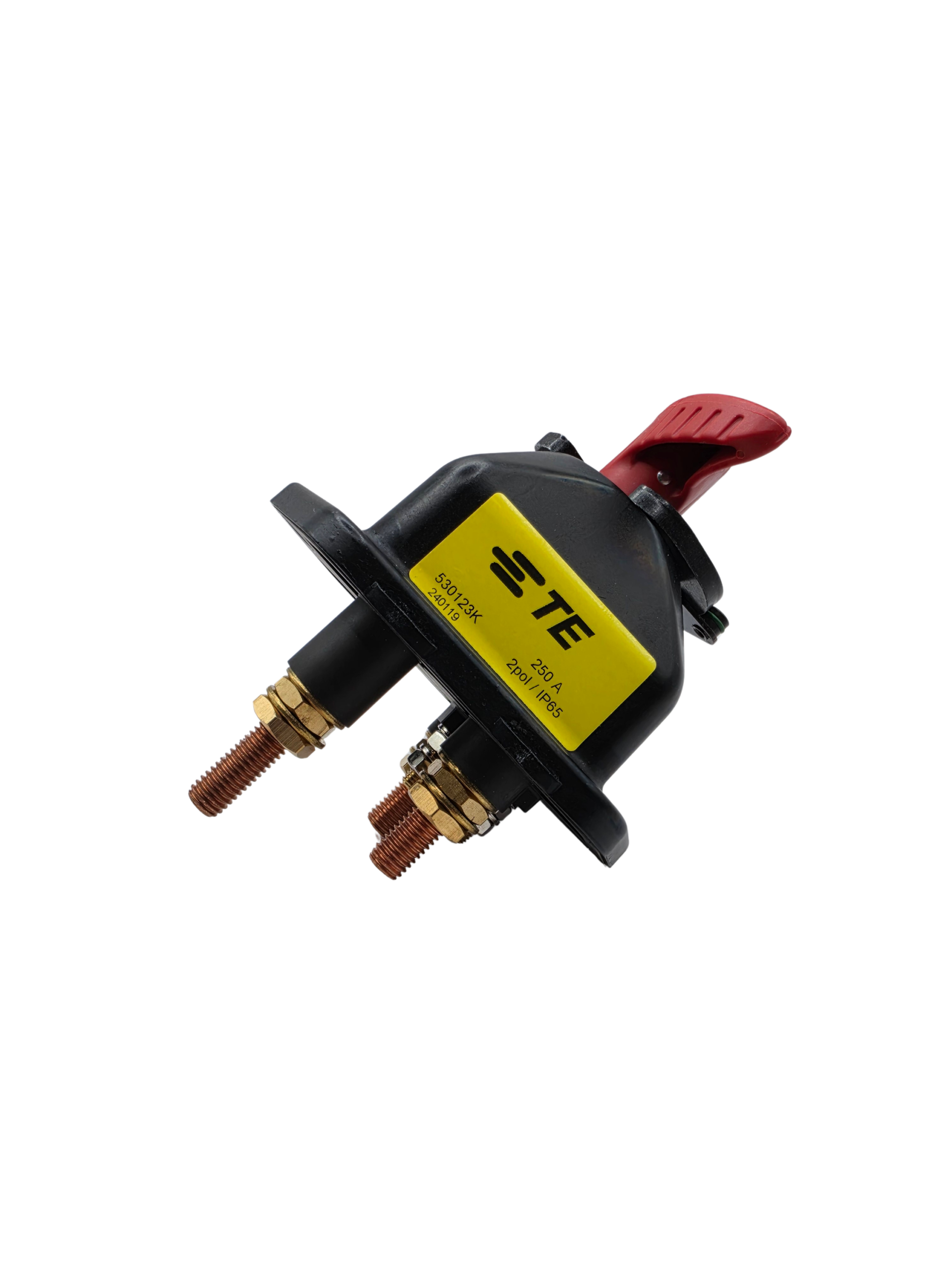 Cortacorriente de Batería 250A Bloqueable - TE Connectivity IP65 (2 Polos)