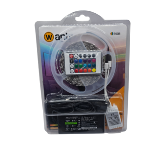 CINTA TIRA LED RGB CON CONTROL 5Mts 60LEDS