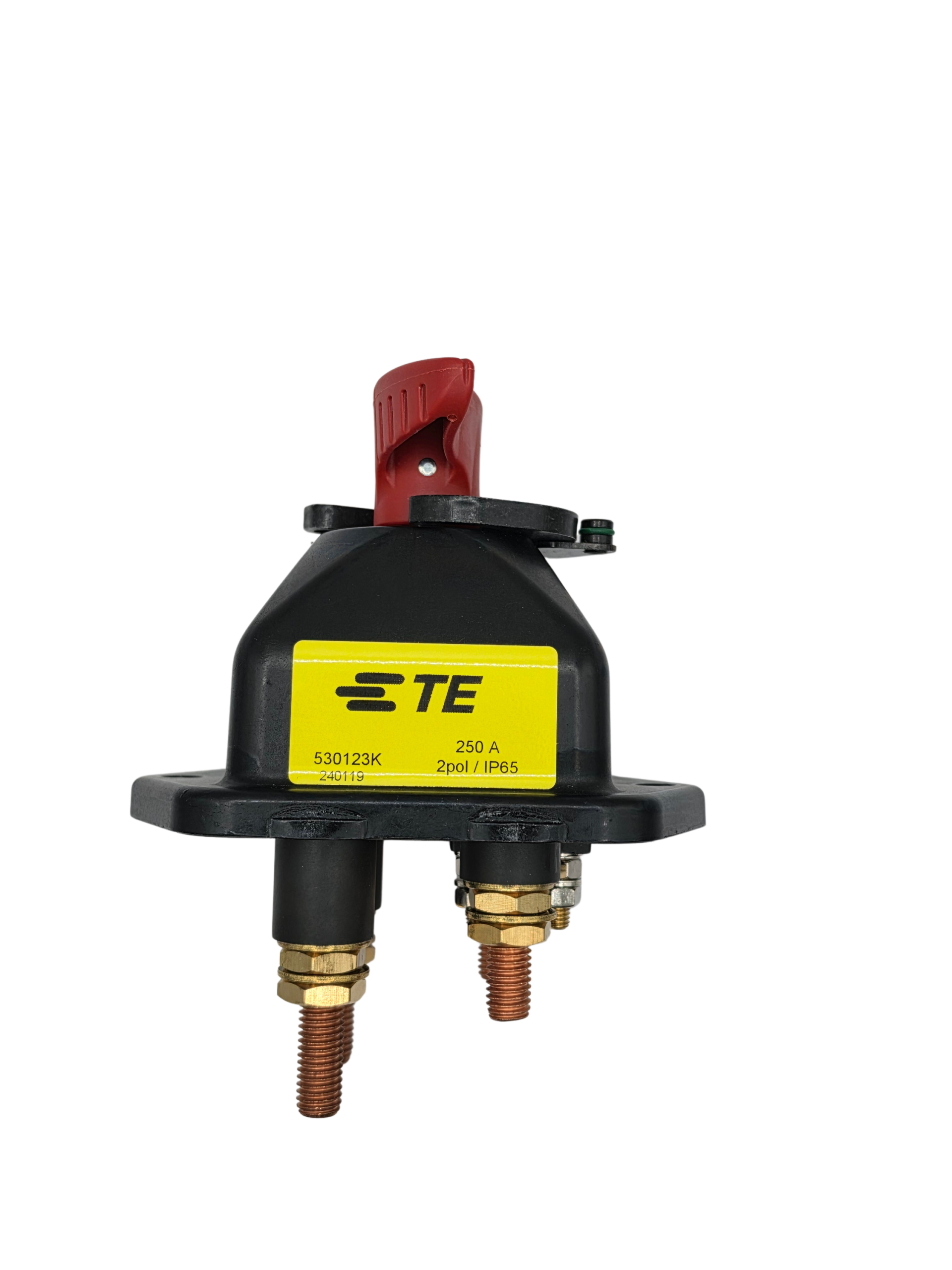 Cortacorriente de Batería 250A Bloqueable - TE Connectivity IP65 (2 Polos) - Imagen 5