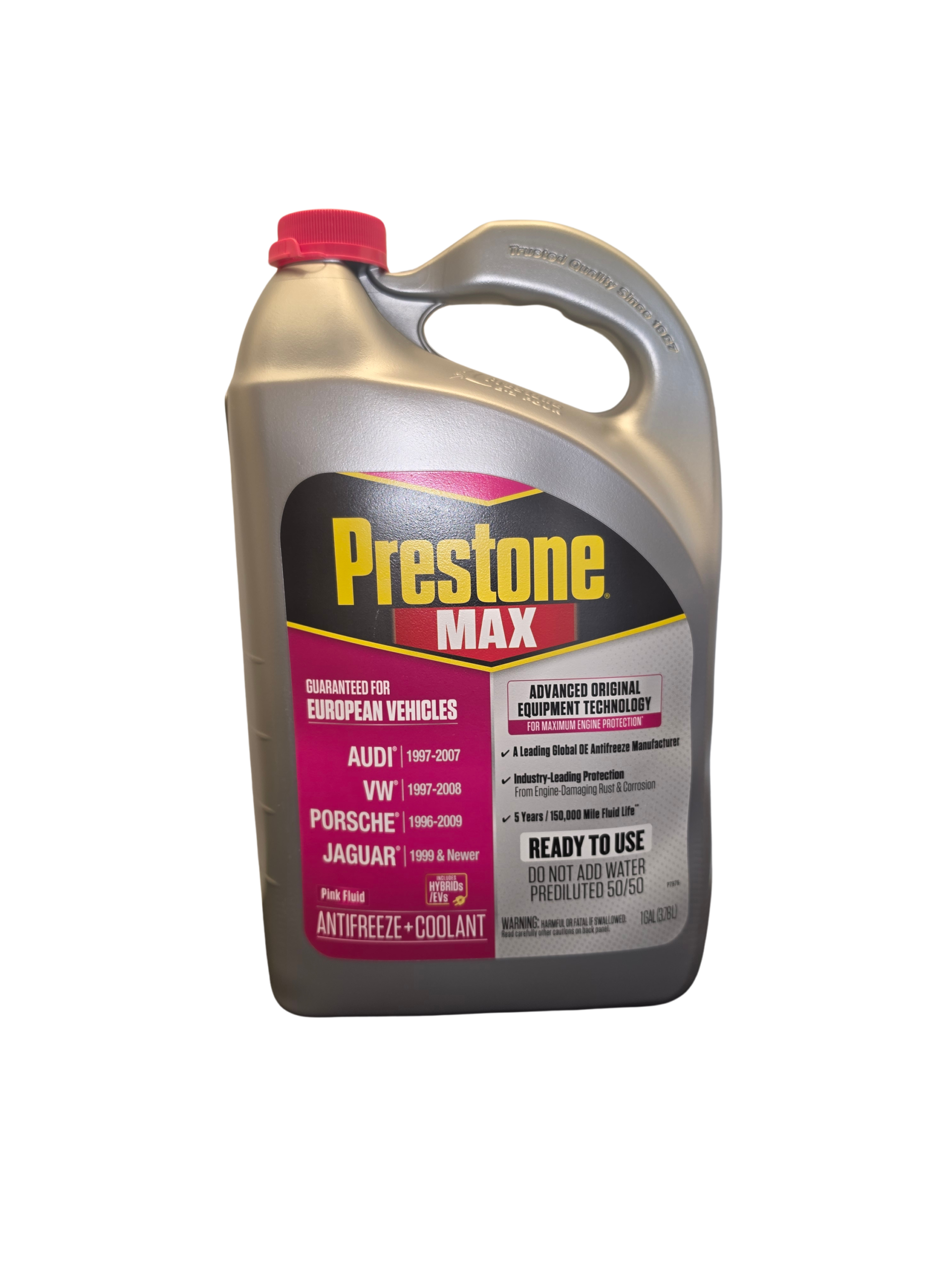 Antifreeze Coolant Prestone Rosado 50/50