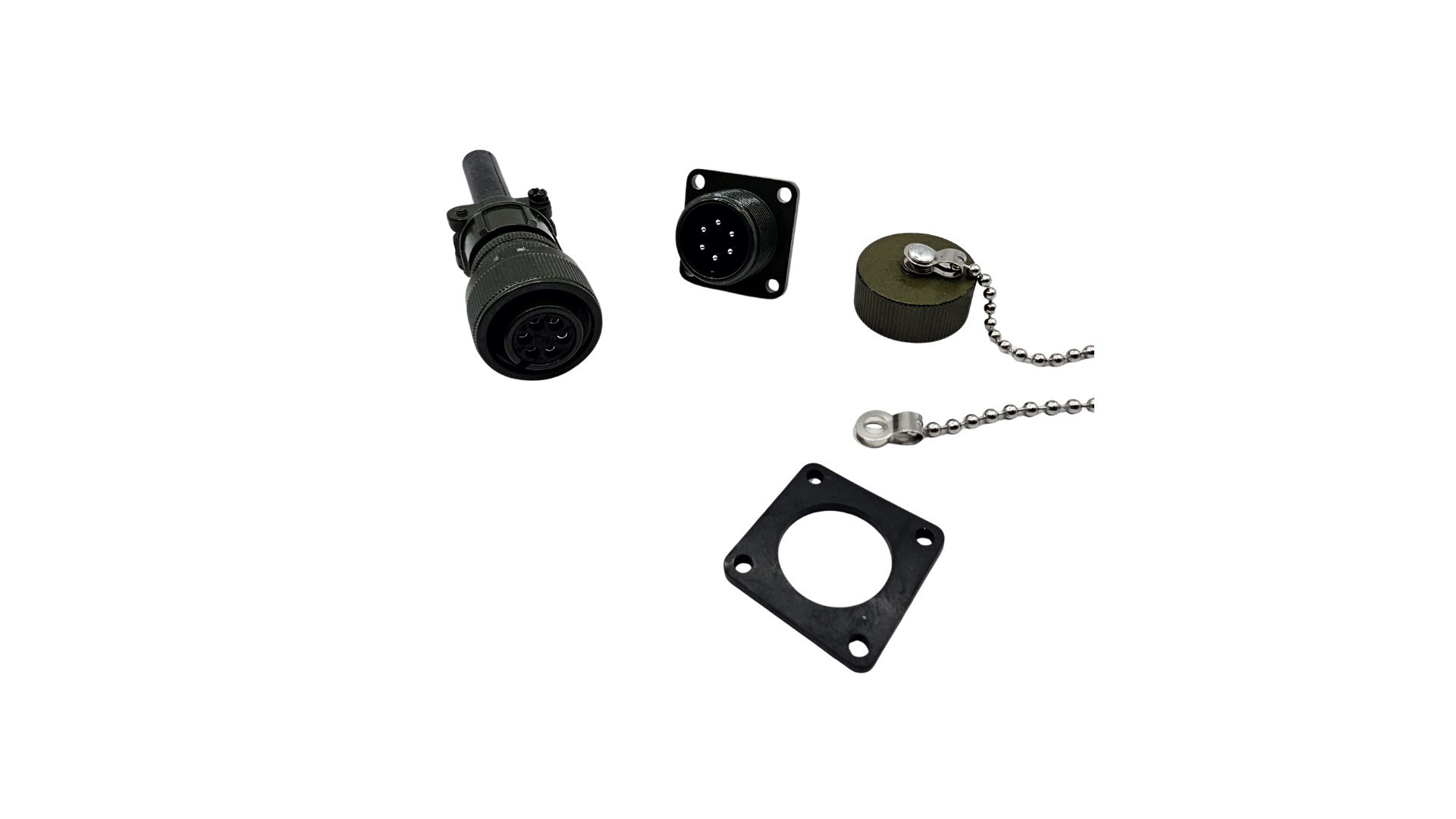 Conector Militar Circular 6 pines MS3106 14S-6S / MS3102 14S-6P - Imagen 8