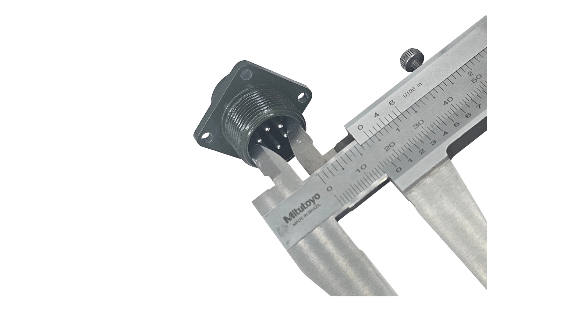 Conector Militar Circular 6 pines MS3106 14S-6S / MS3102 14S-6P - Imagen 4