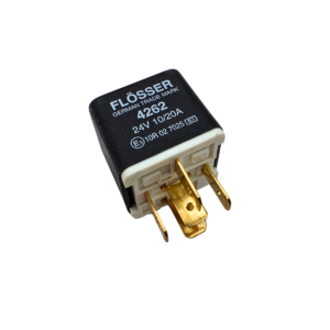 Relé Flosser 24V 10A/20A - 5 Pines con Contacto 87a
