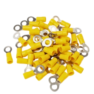 Terminal de Anillo M10 para Cable 10-12 AWG Amarillo Pack 100 unidades