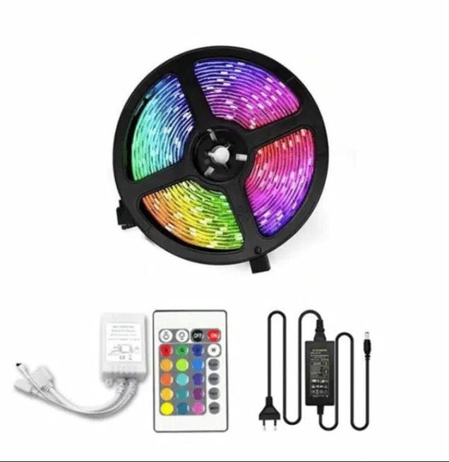 CINTA LED RGB ECO 5050 60LEDS CON CONTROL 5M - Imagen 2