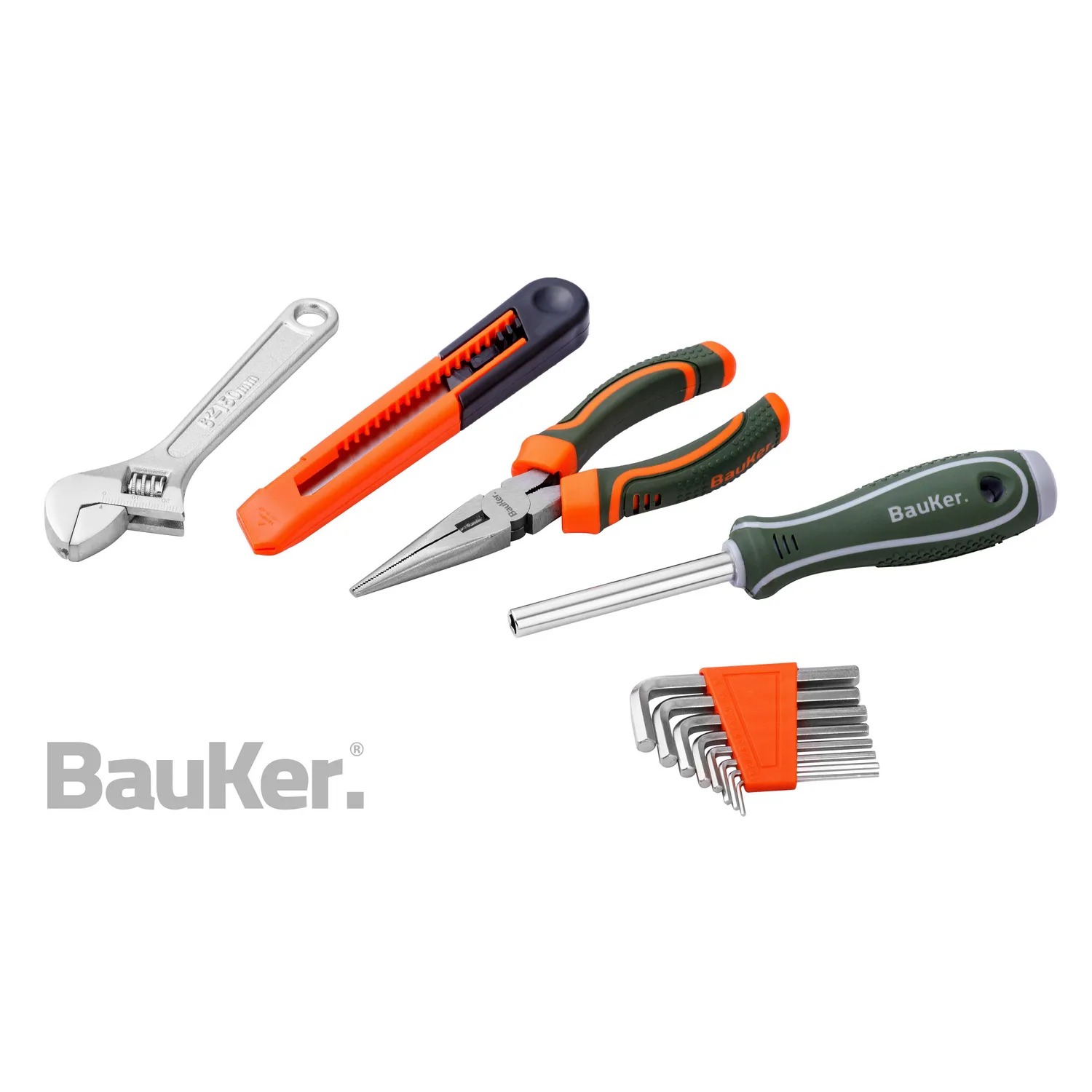 Set de herramientas manuales 50 piezas BAUKER - Imagen 4