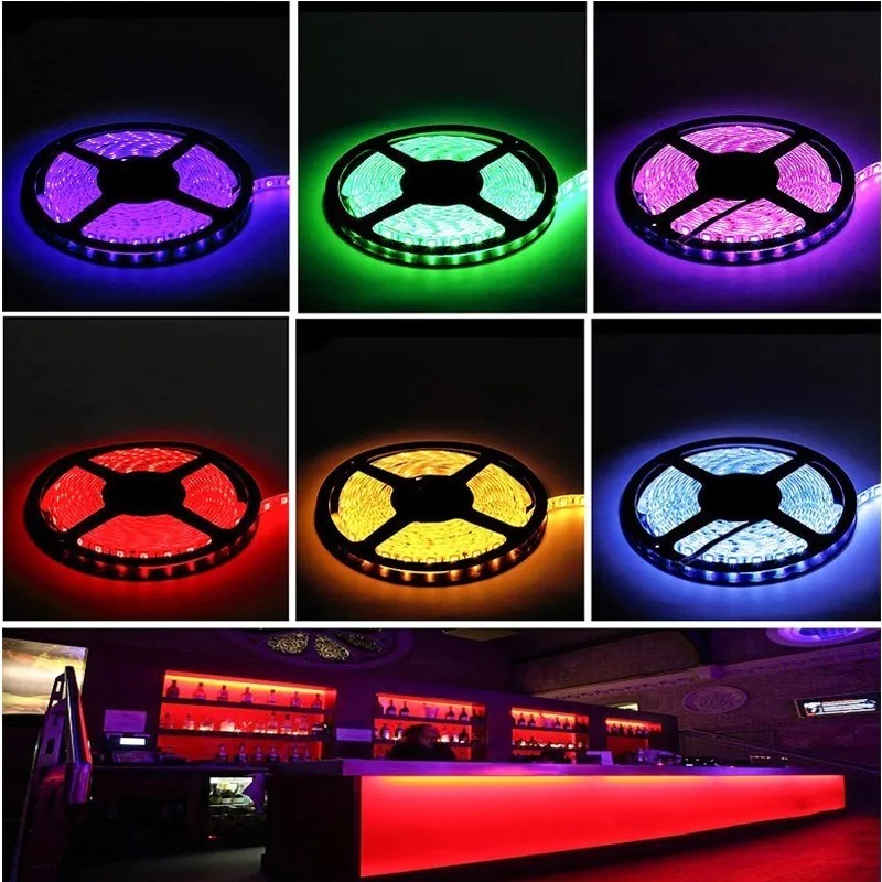 CINTA TIRA LED RGB CON CONTROL 5Mts 60LEDS - Imagen 4