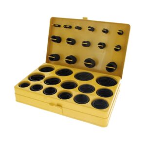 Juego de Sellos Oring Universal 404 Pzs Metrico Profesional Junta Torica